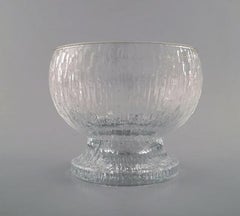5 Glass Iittala Ultima Thule Glass Service, Modern Finnish Glass, Tapio Wirkkala