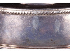 Wallace Silver Soldered Entree Lid with Carlyle Hotel Logo, circa 1930s