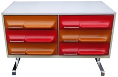 Midcentury Pair of Dressers by Giovanni Maur