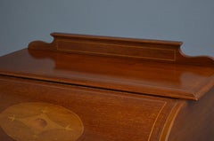 Elegant Edwardian Mahogany Bureau, Writing Table