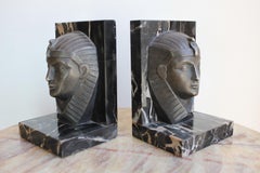 Pair of Art Deco Bookends Signed C. Charles, 1930