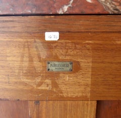 Francois Linke Louis XV Style Ormolu Mounted Kingwood & Parquetry Mueble d'appui