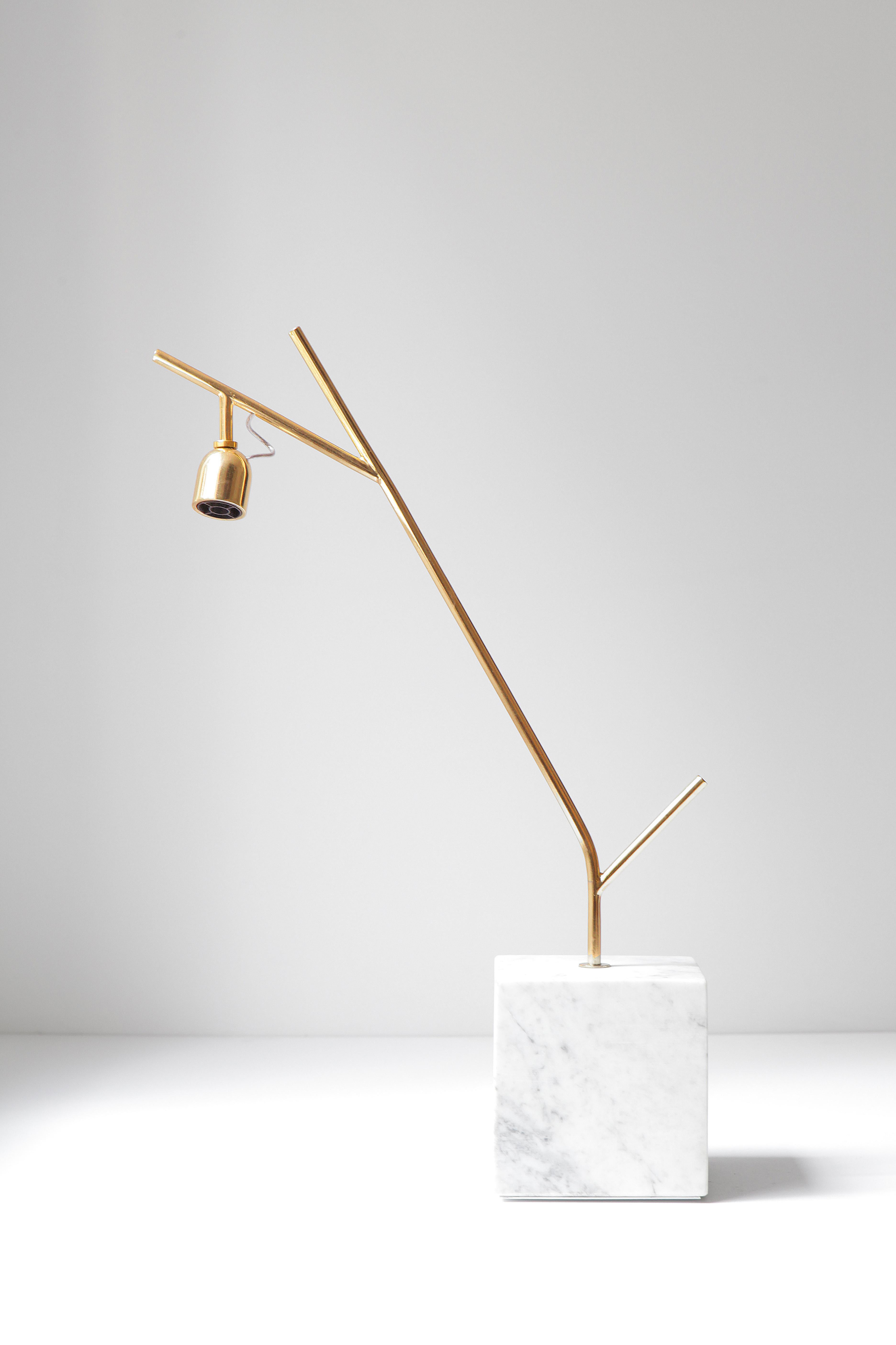 Each Branche table lamp is handmade, therefore the piece comes with some millimetric difference.
One piece is never similar to the next, because the pieces are made individually by the artist and not by a machine giving them a touch of
