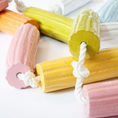 J Schatz Studio 2018 Buoys Hanging Sculpture in Stoneware, Organic