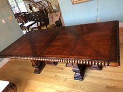 Palatial Ralph Lauren Huge Marseilles Parquetry Dining Table