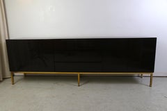 High Gloss Lacquered Credenza Sideboard by Jean Claude Mahey for Roche Bobois