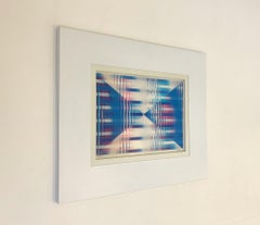 Agamographe lenticulaire signé et numéroté par Yaacov Agam