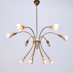 Italian Botanical Chandelier