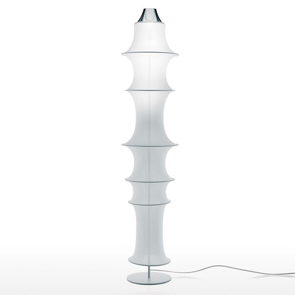Modern Artemide Falkland Floor Lamp in Aluminum by Bruno Munari