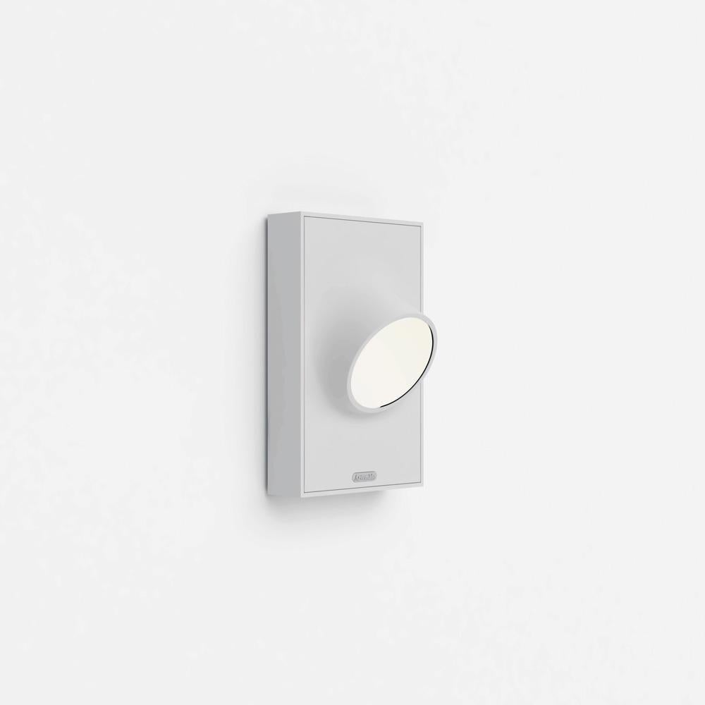 Modern Artemide Ciclope Wall Light in White by Alessandro Pedretti For Sale