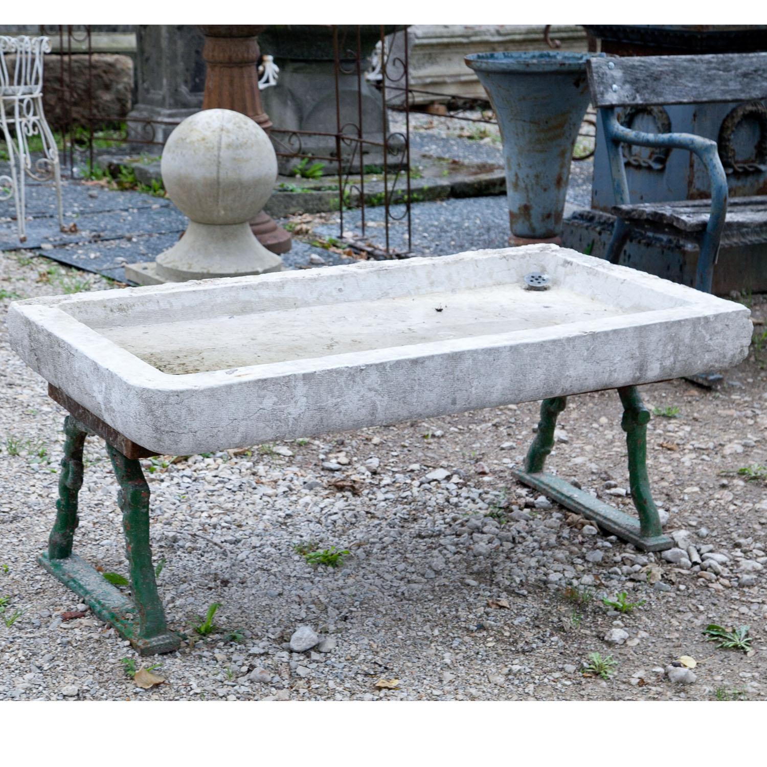 Marble Sink, Italy 19th-20th Century (Italienisch)