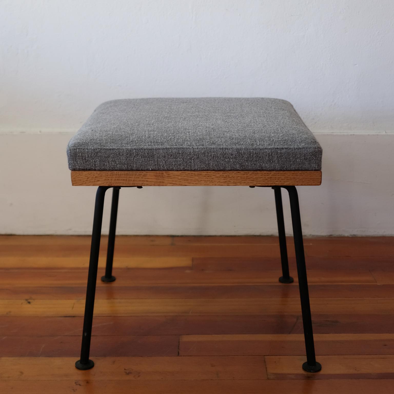 Mid-Century Modern 1950s Stool by Raymond Loewy for Mengel Furniture Company For Sale