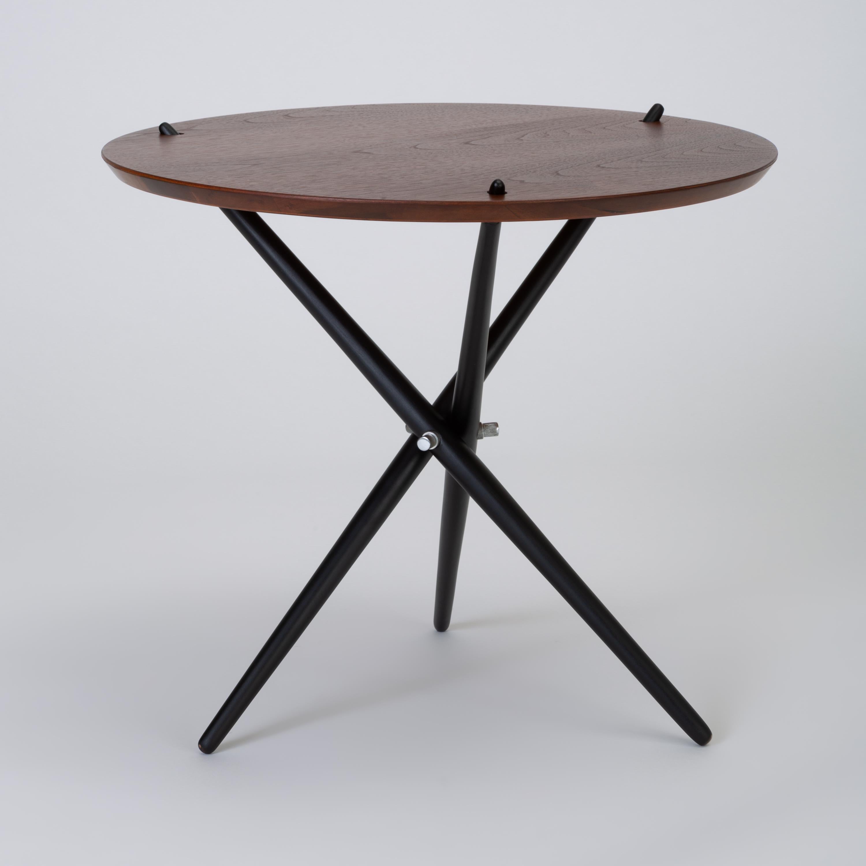 Mid-Century Modern Model 103 Round Side Table by Hans Bellmann for Knoll