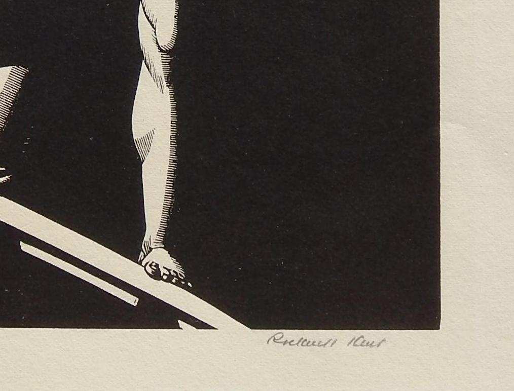 rockwell kent wood engraving