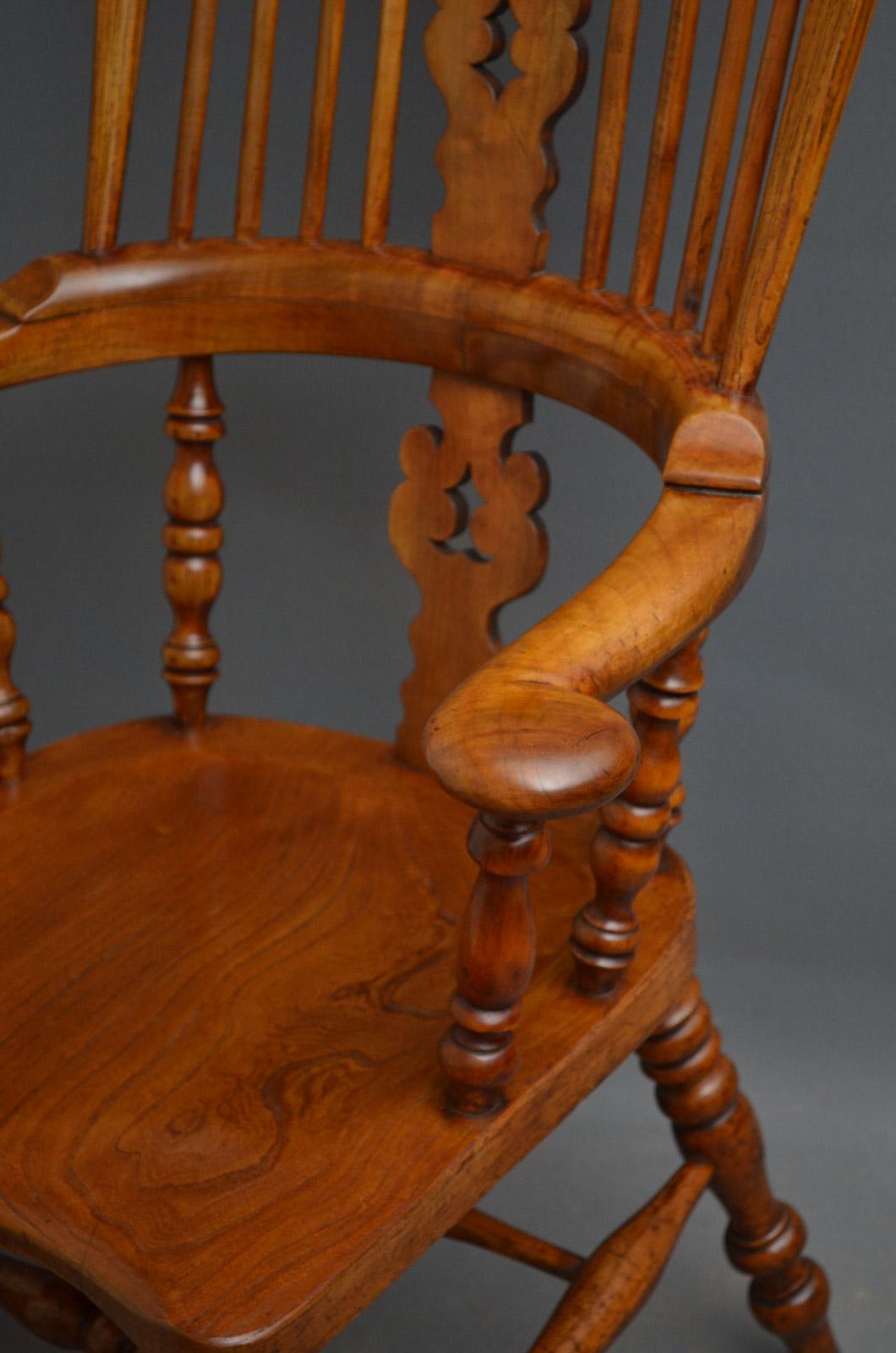 English Early Victorian Windsor Chair