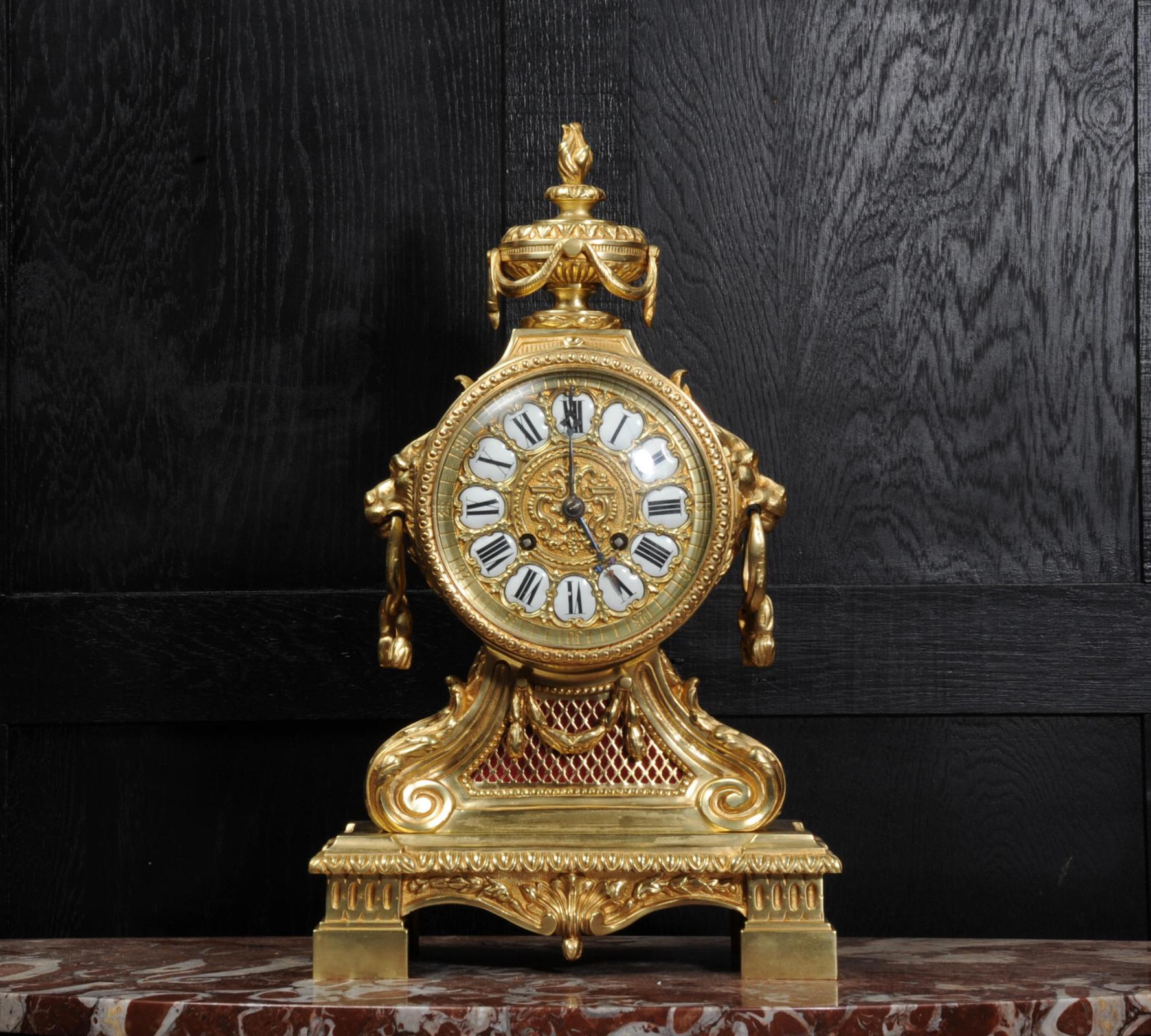 antique drum clock
