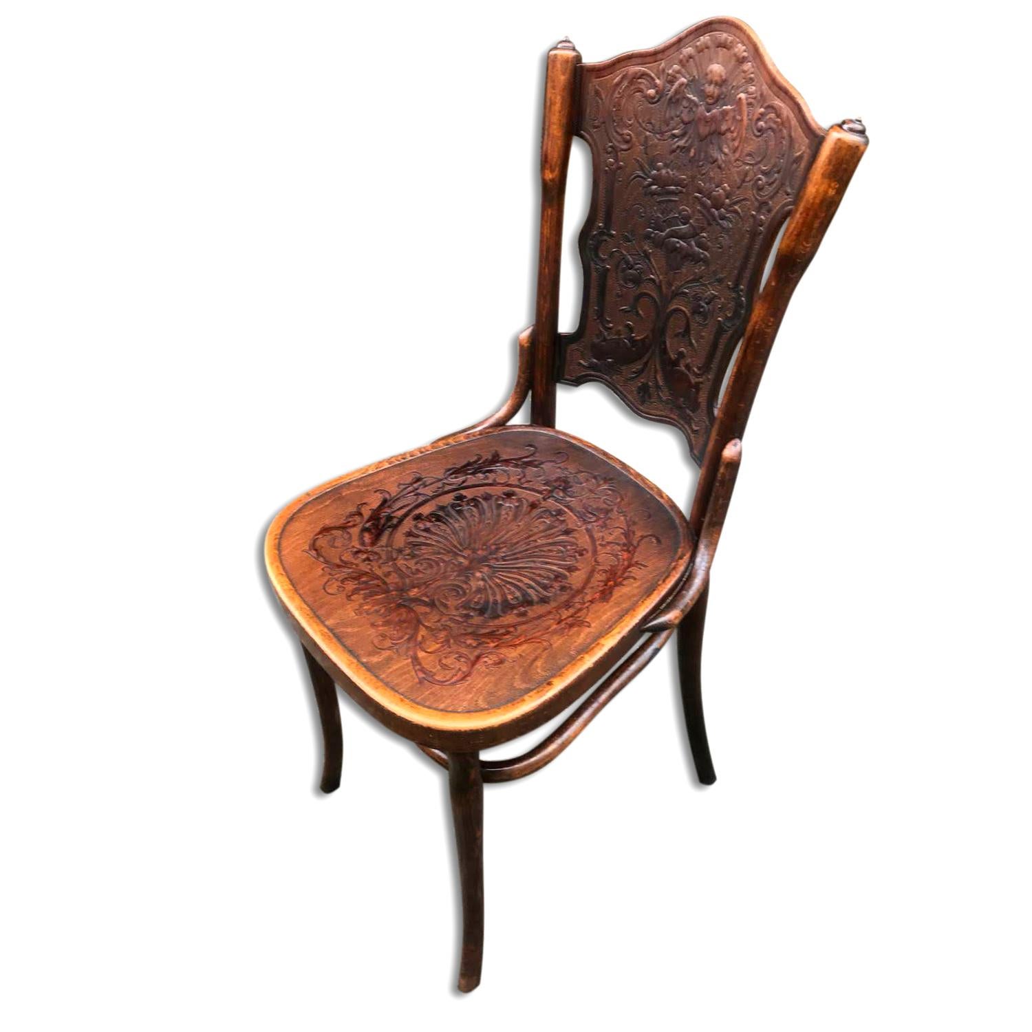 Set aus Bugholzstühlen und -sesseln von Jacob & Josef Kohn, Wien, 1900 (Art nouveau)