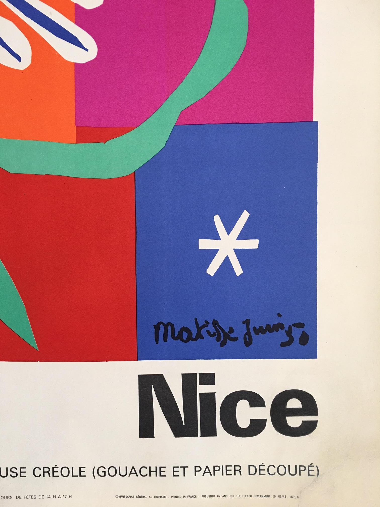 matisse exhibition poster