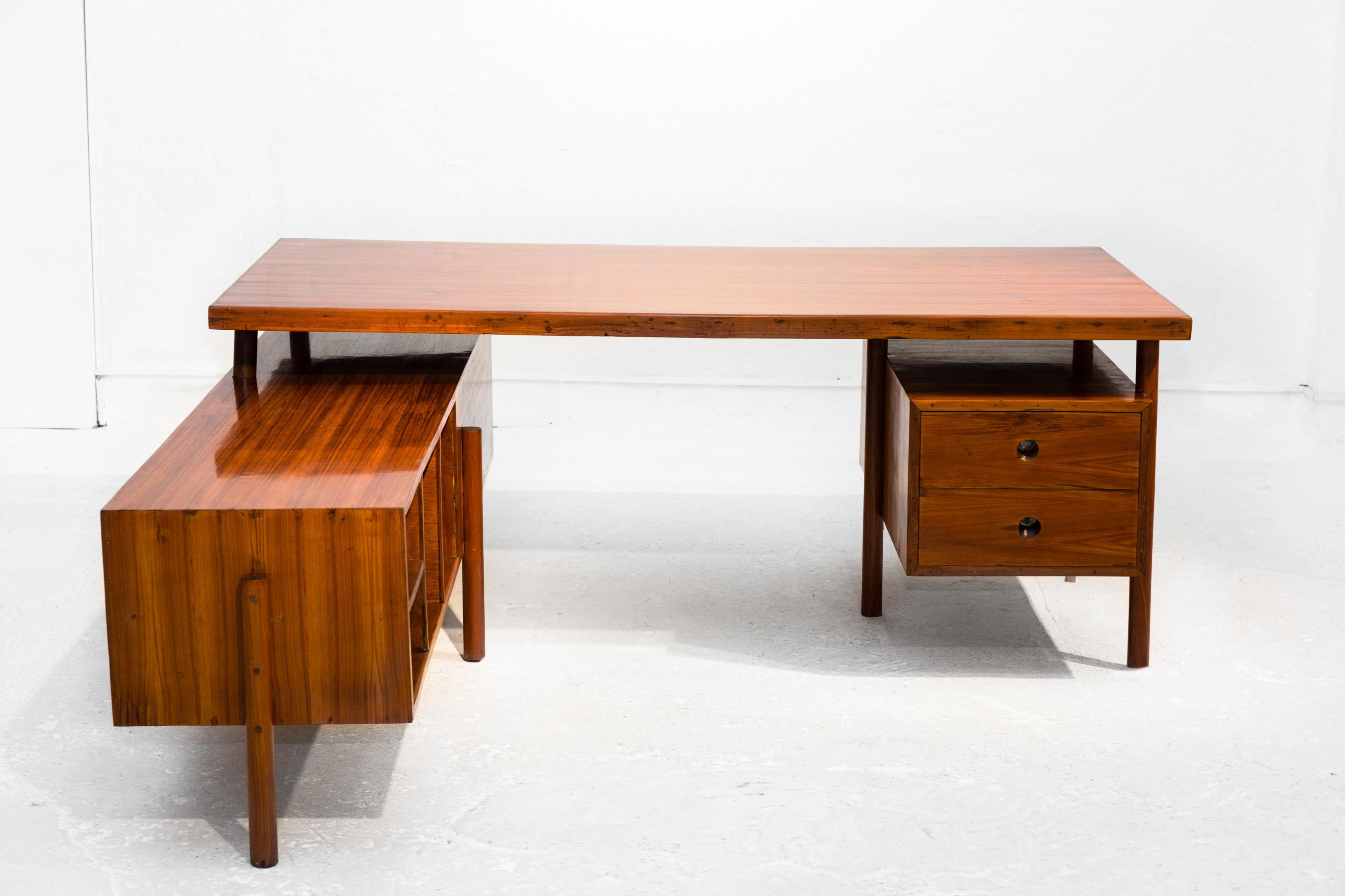 Mid-Century Modern Administrative Desk by Pierre Jeanneret For Sale