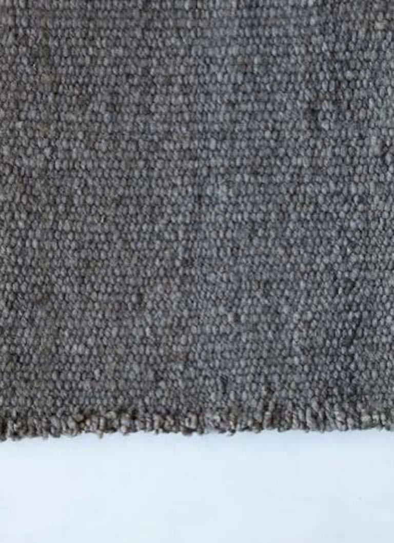Organic Modern Handwoven Wool Rug, Modern Organic Textured Style For Sale