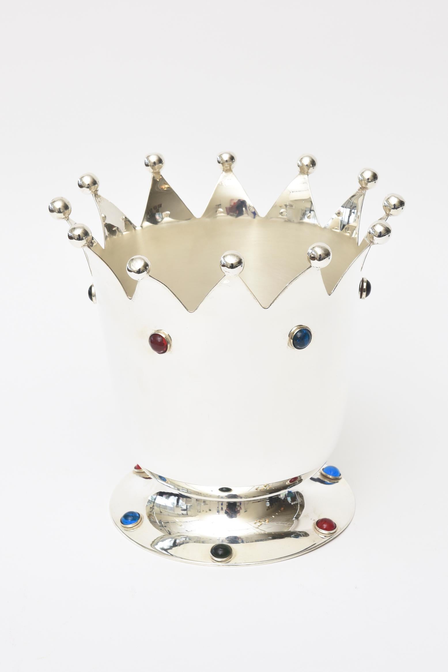 crown silver plate