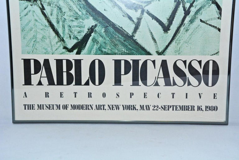 Modern Pablo Picasso Poster for 1980 MOMA Exhibition For Sale