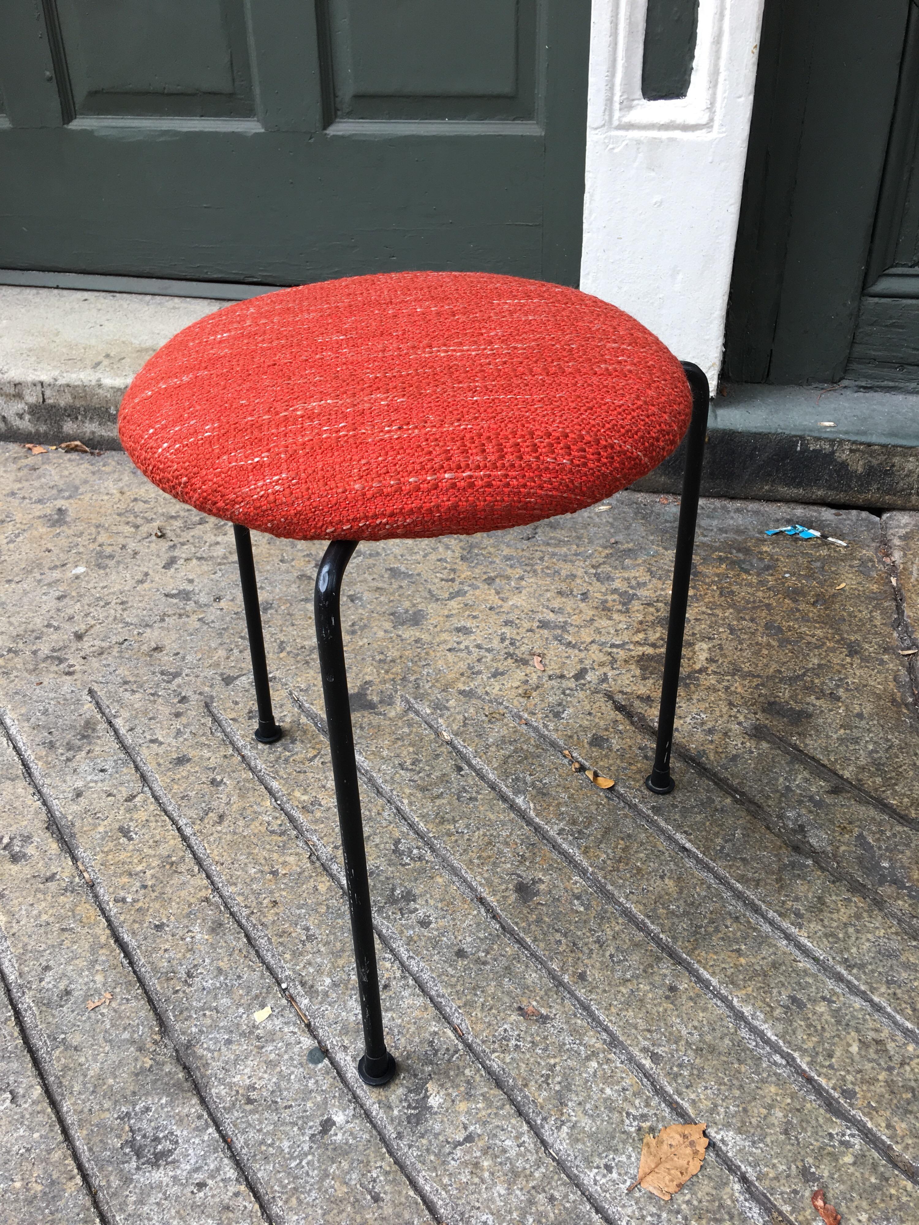 Mid-Century Modern Clifford Pascoe Stacking Tripod Stools 
