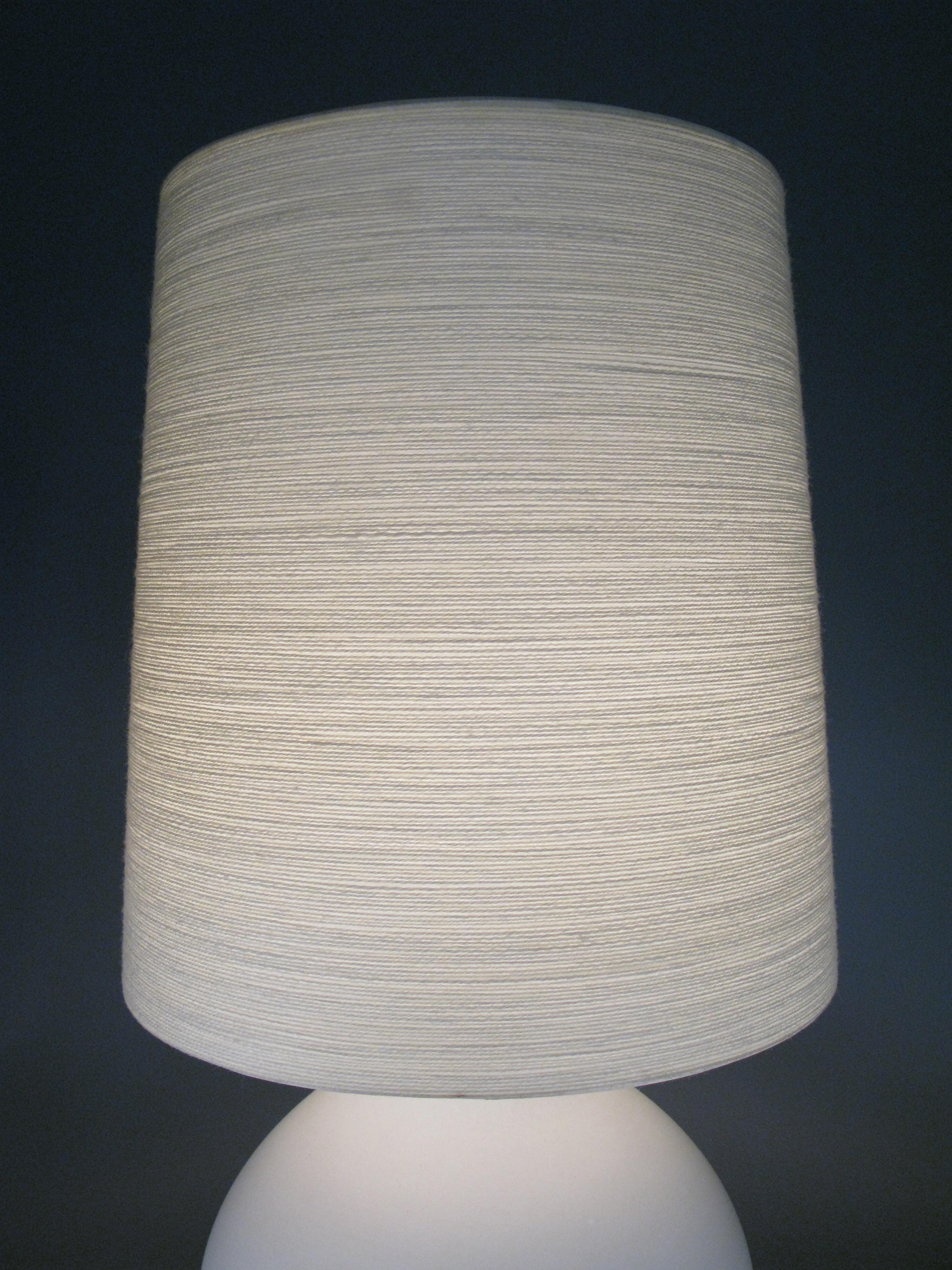 Scandinavian Modern Large 1960s Danish Ceramic Lamp by Lotte & Gunnar Bostlund