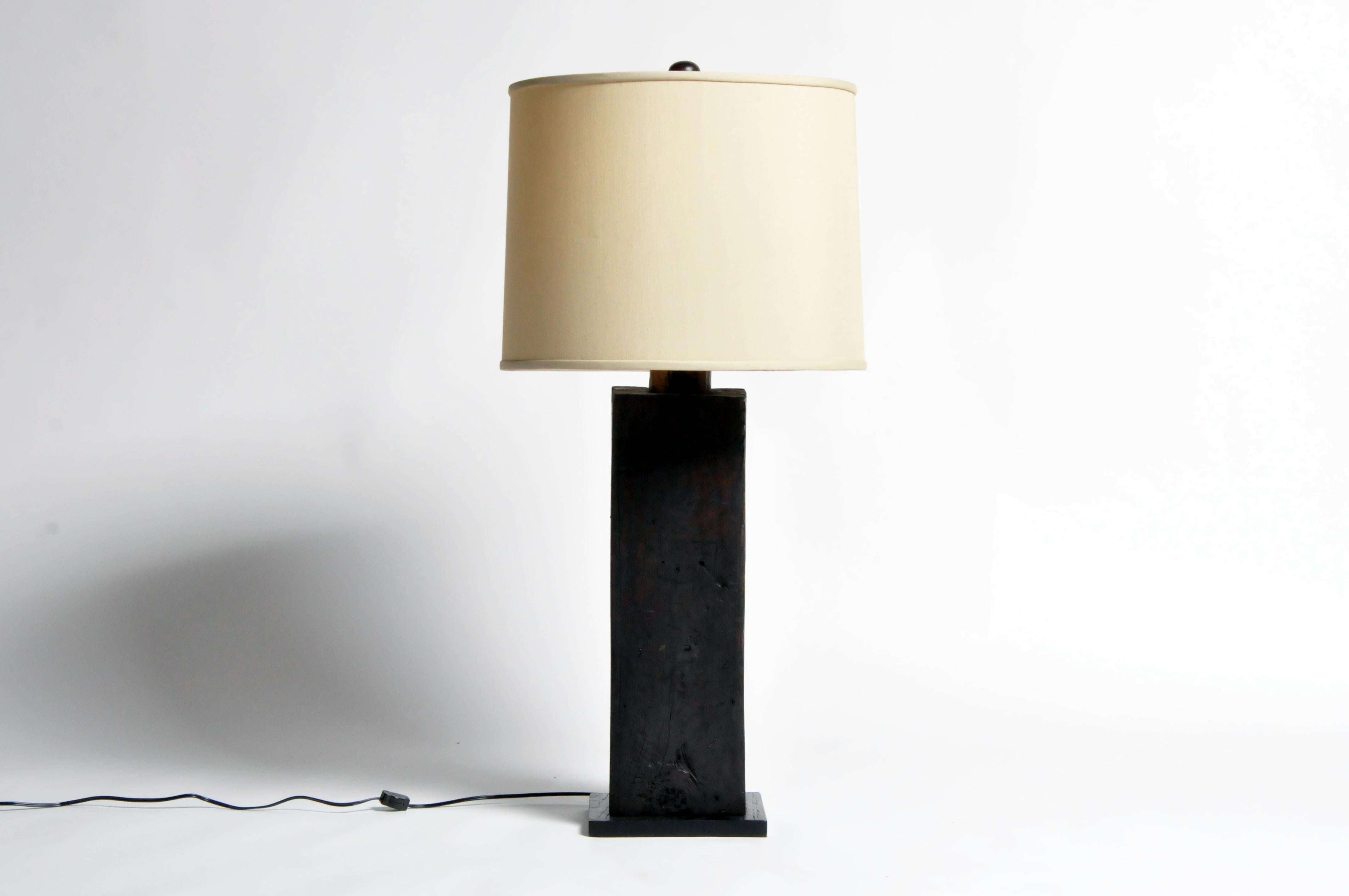 Thai Custom Solid Wood Table Lamp