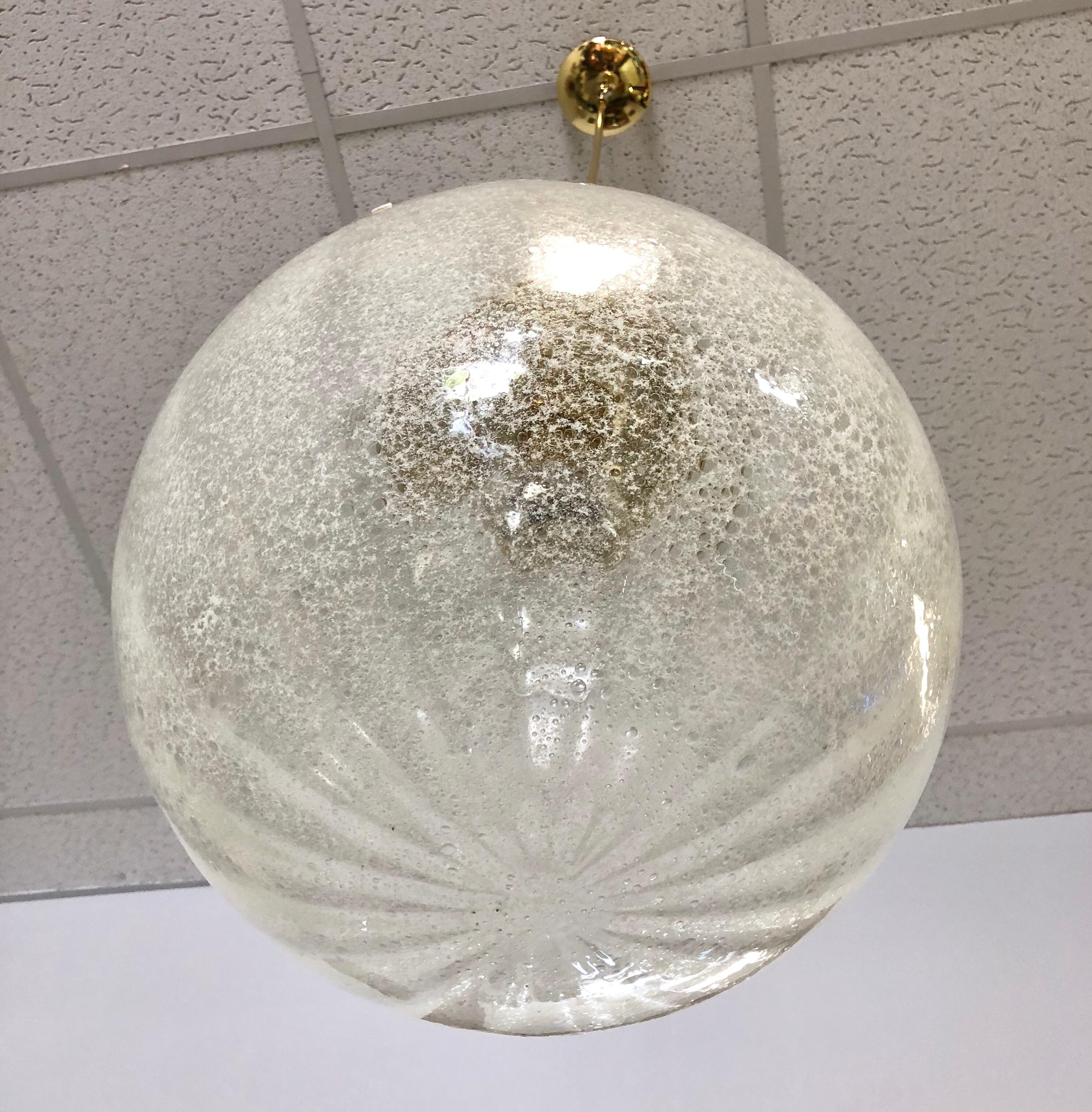 sphere chandeliers