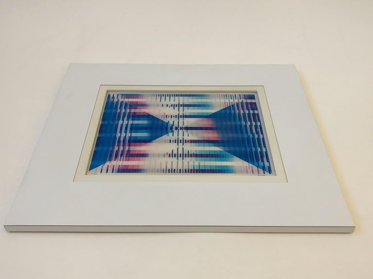 Signed and Numbered Lenticular Agamograph by Yaacov Agam at 1stDibs ...