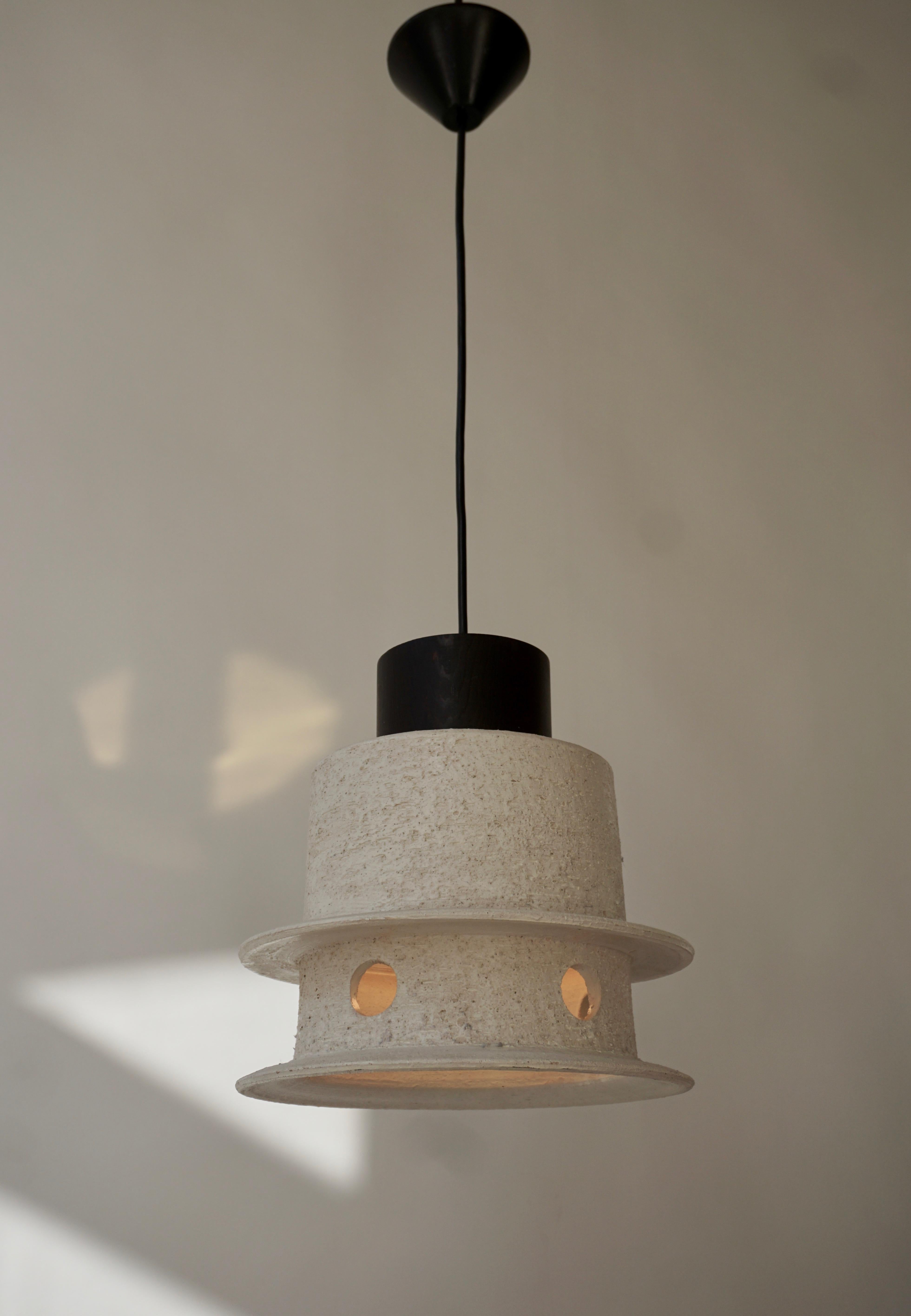 Mid-Century Modern Ceramic Pendant Light