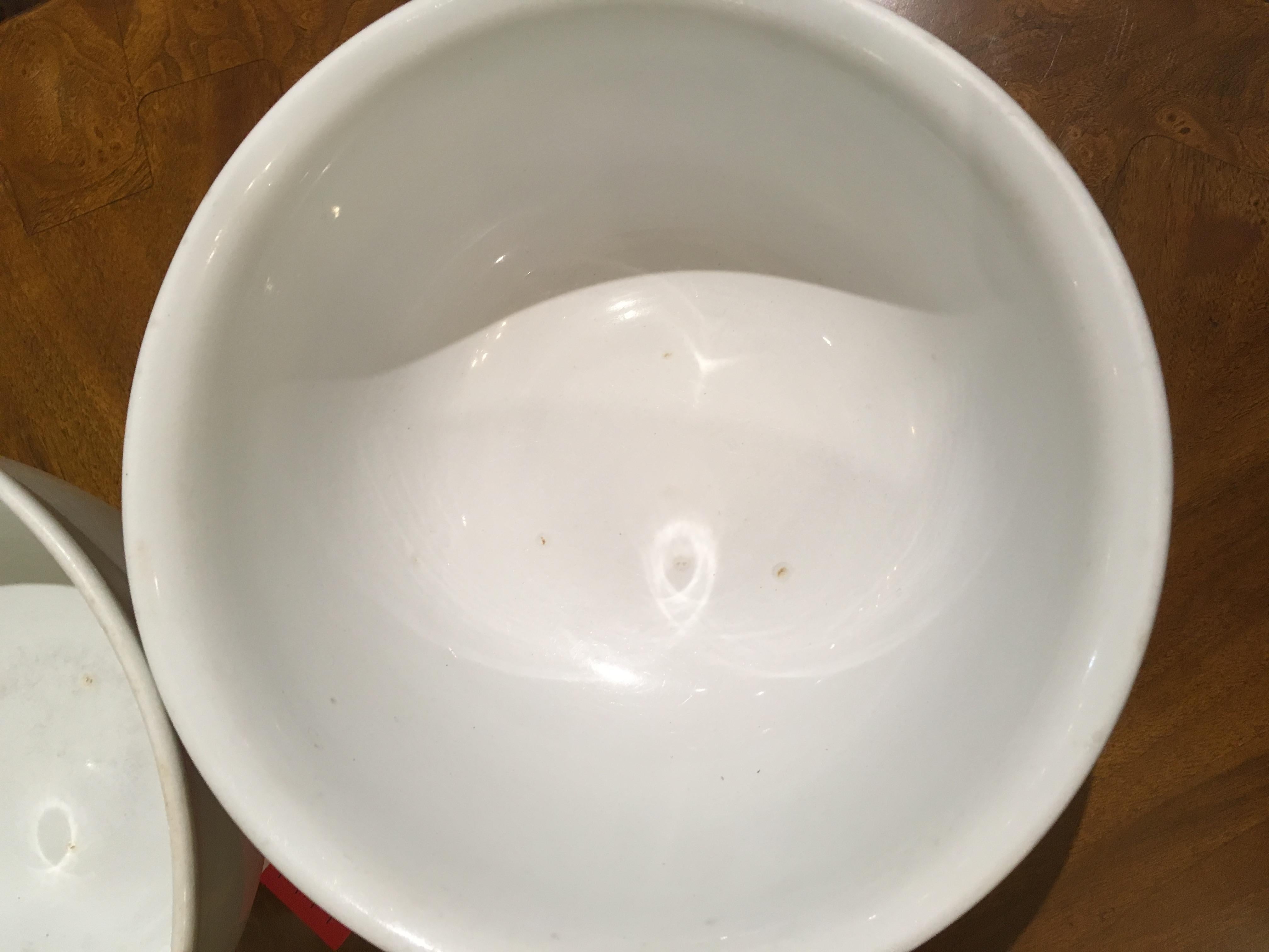 Two Ironstone Footed Bowls In Good Condition In Seattle, WA