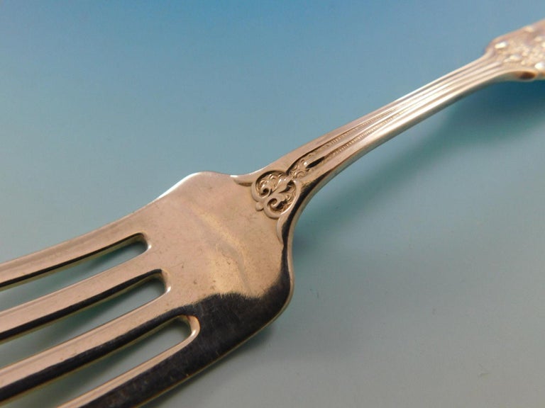Ribbon by Wendt Sterling Silver Flatware Service for 8 Set 49 Pieces ...