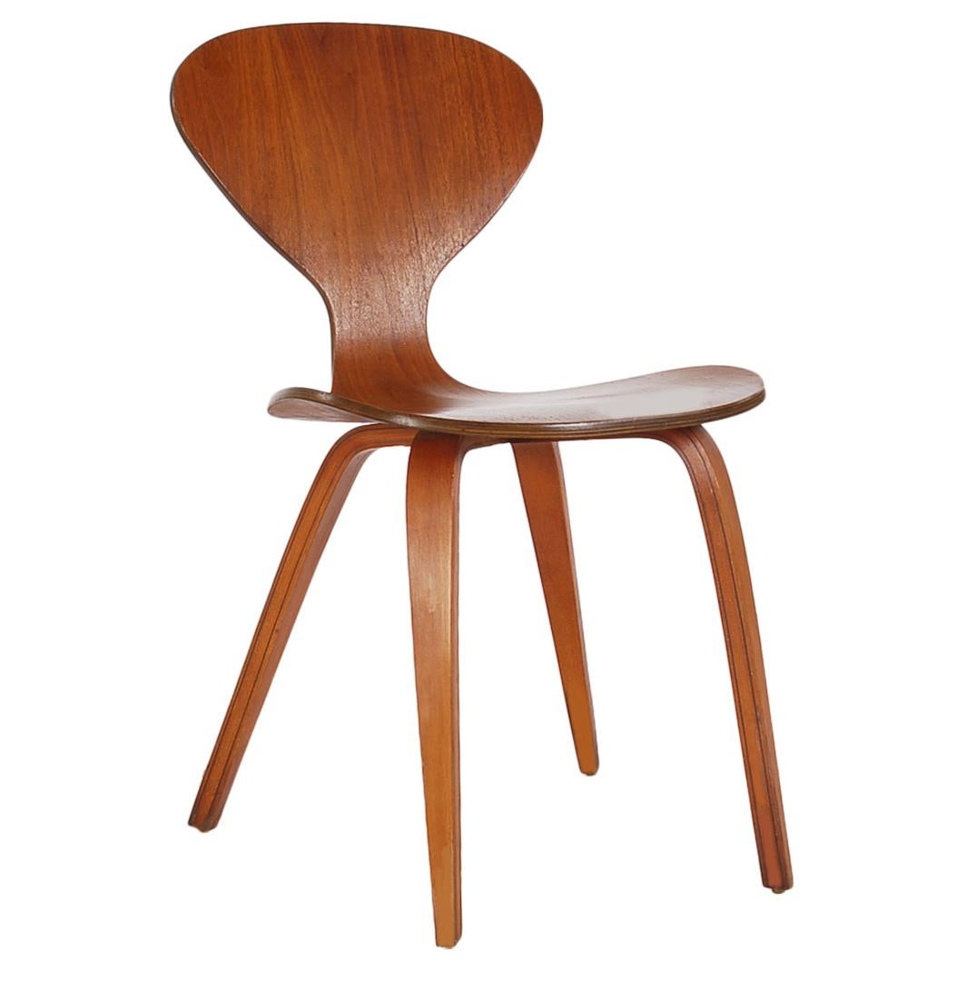 American Mid-Century Modern Plywood Dining Chair by Norman Cherner for Plycraft