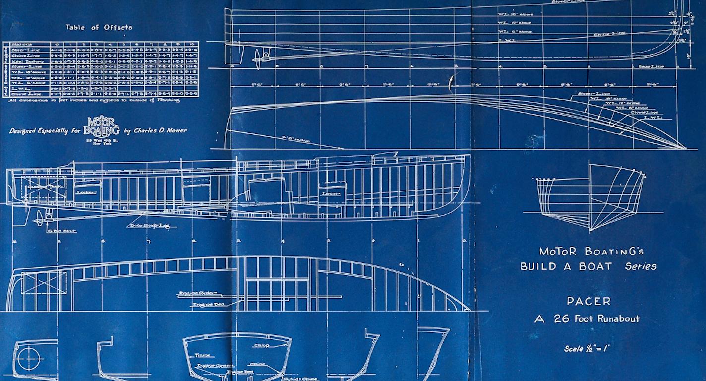 original blueprints for sale