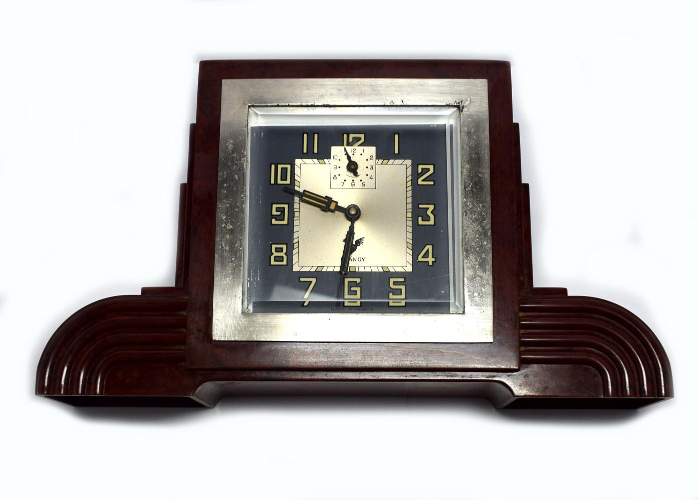 bakelite clock art deco