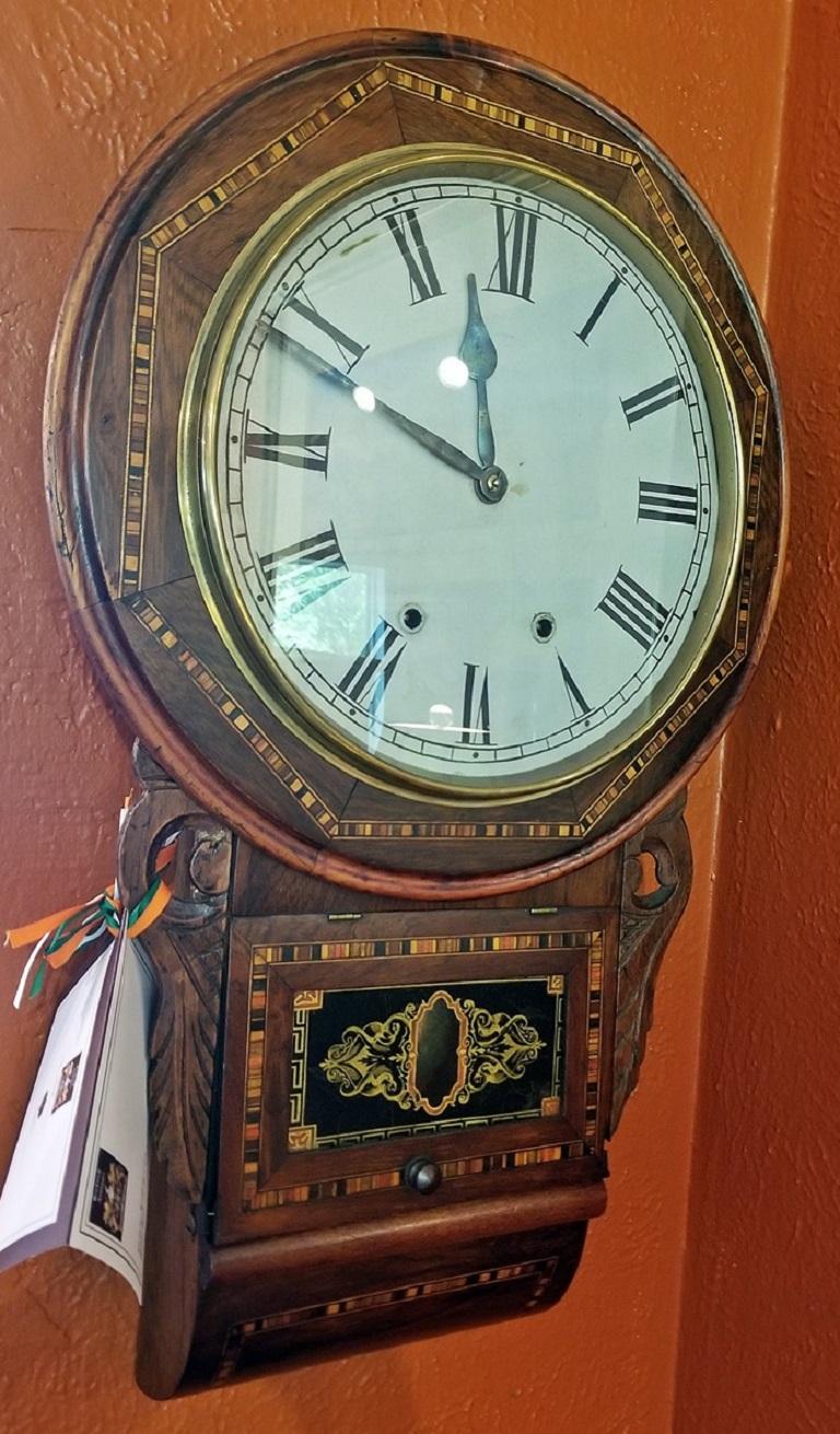 19th century wall clock