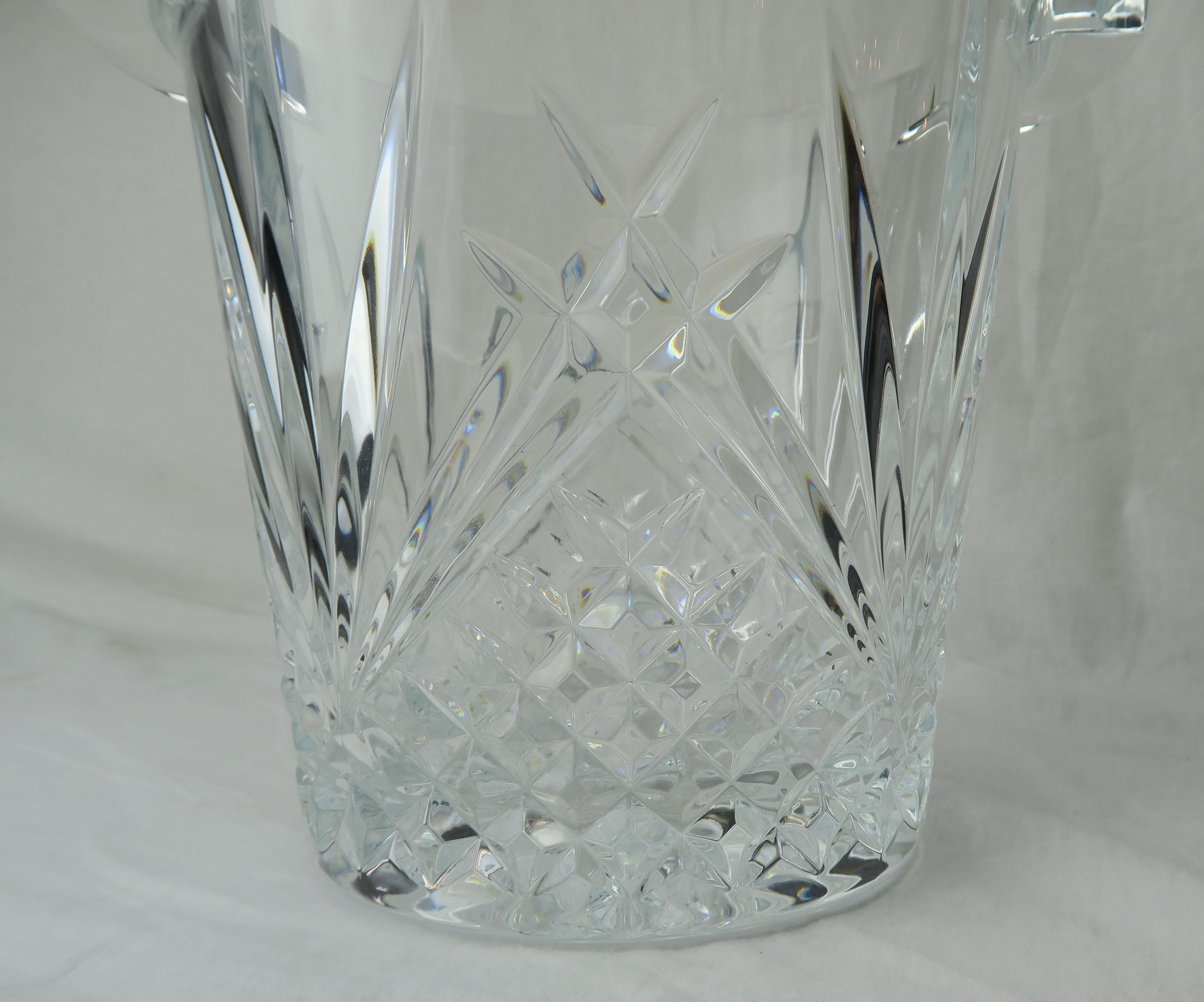 Other Cut Crystal Ice Bucket with Handles