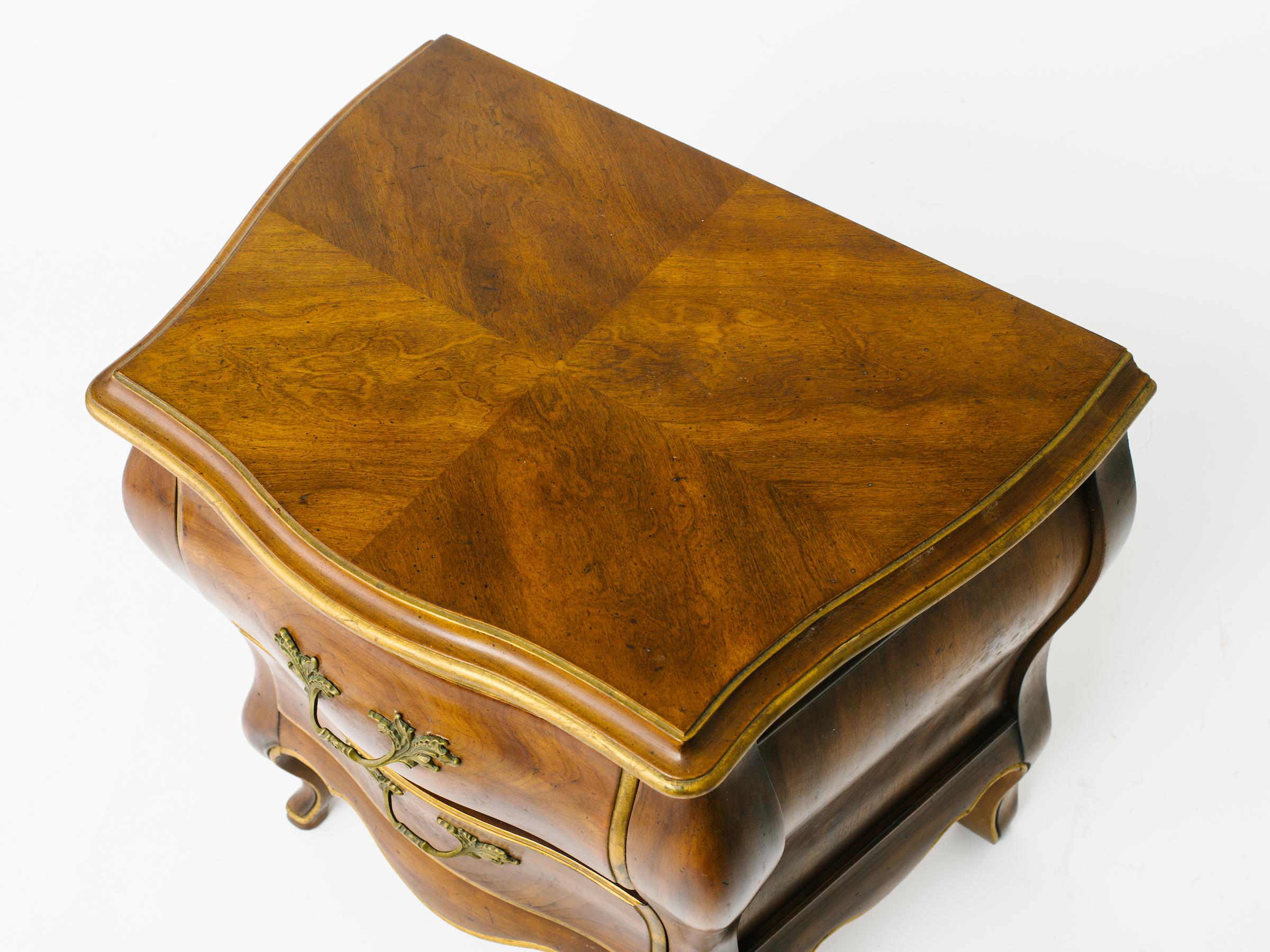 Pair of 1960s Widdicomb Bombay End Tables 1