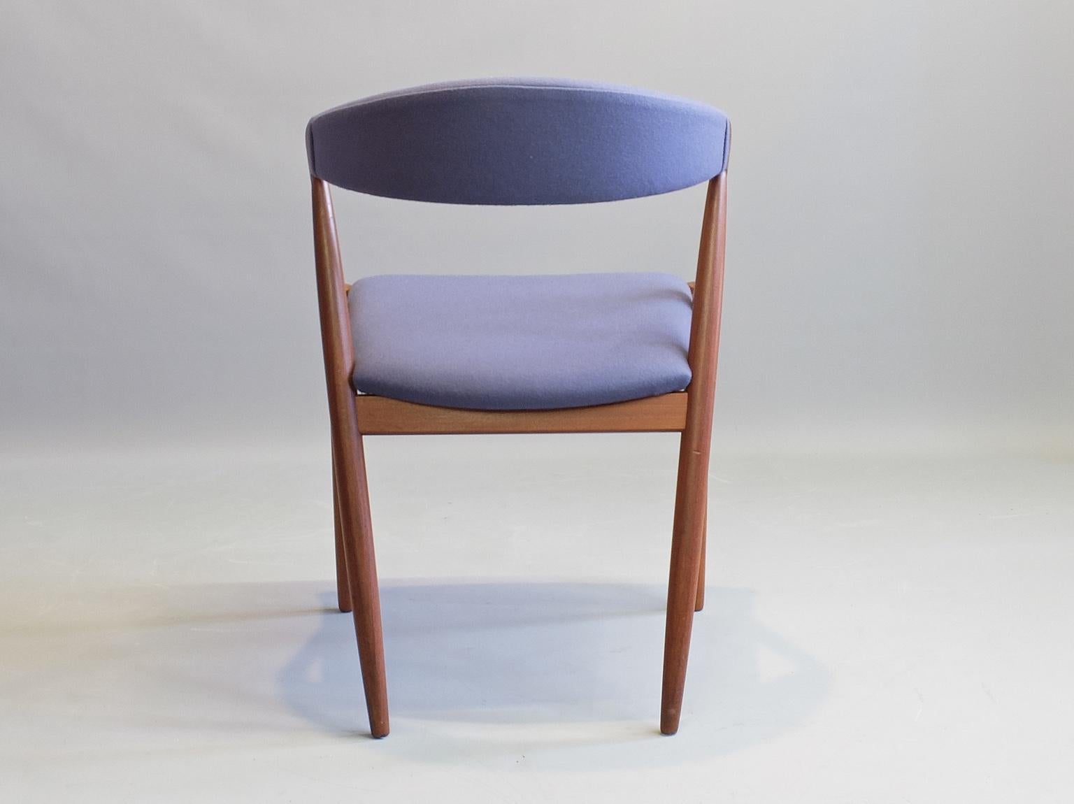 20th Century Kai Kristiansen Model 31 Dining Chair Danish 1960's Schou Andersen For Sale
