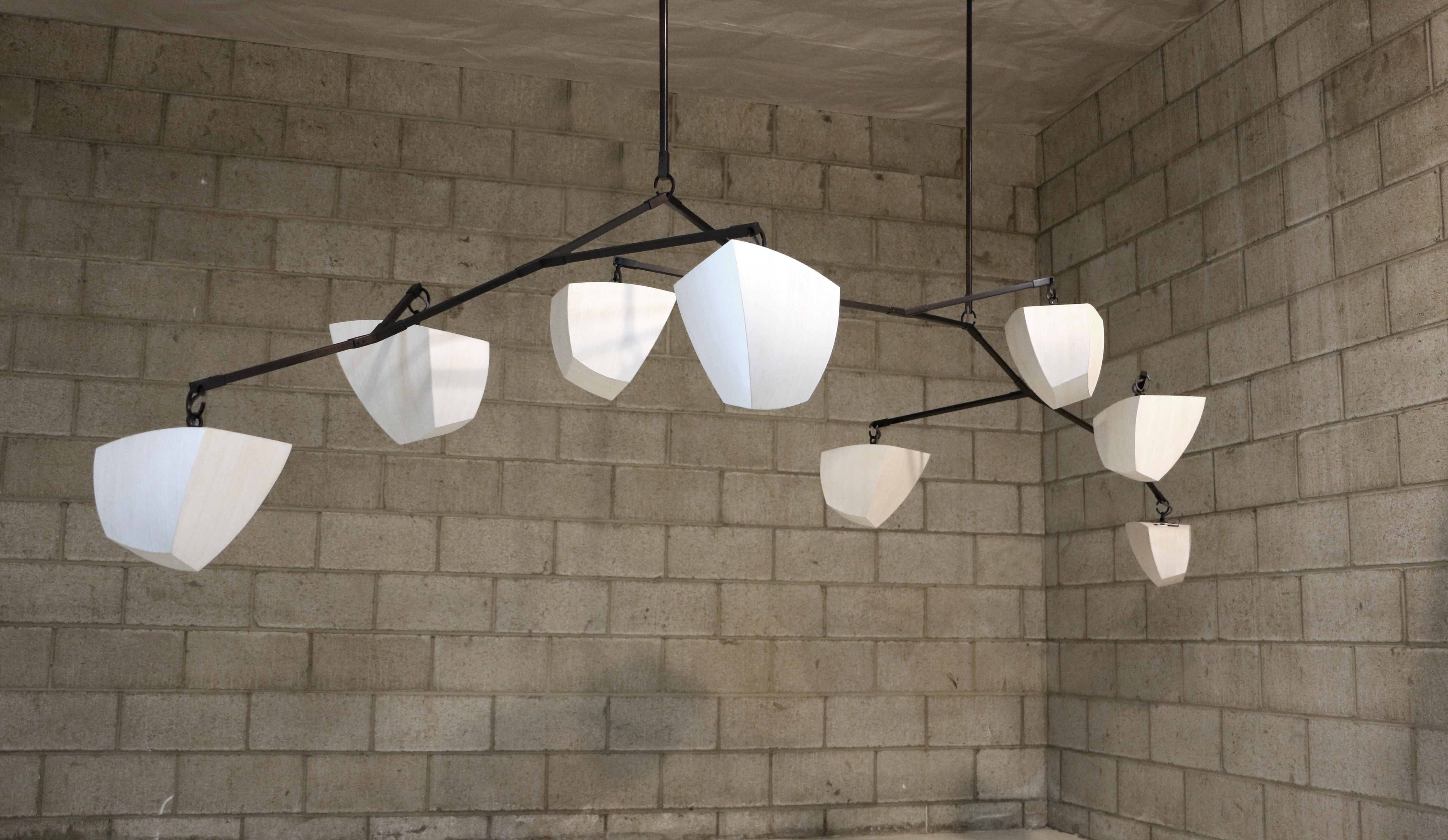 modern mobile chandelier