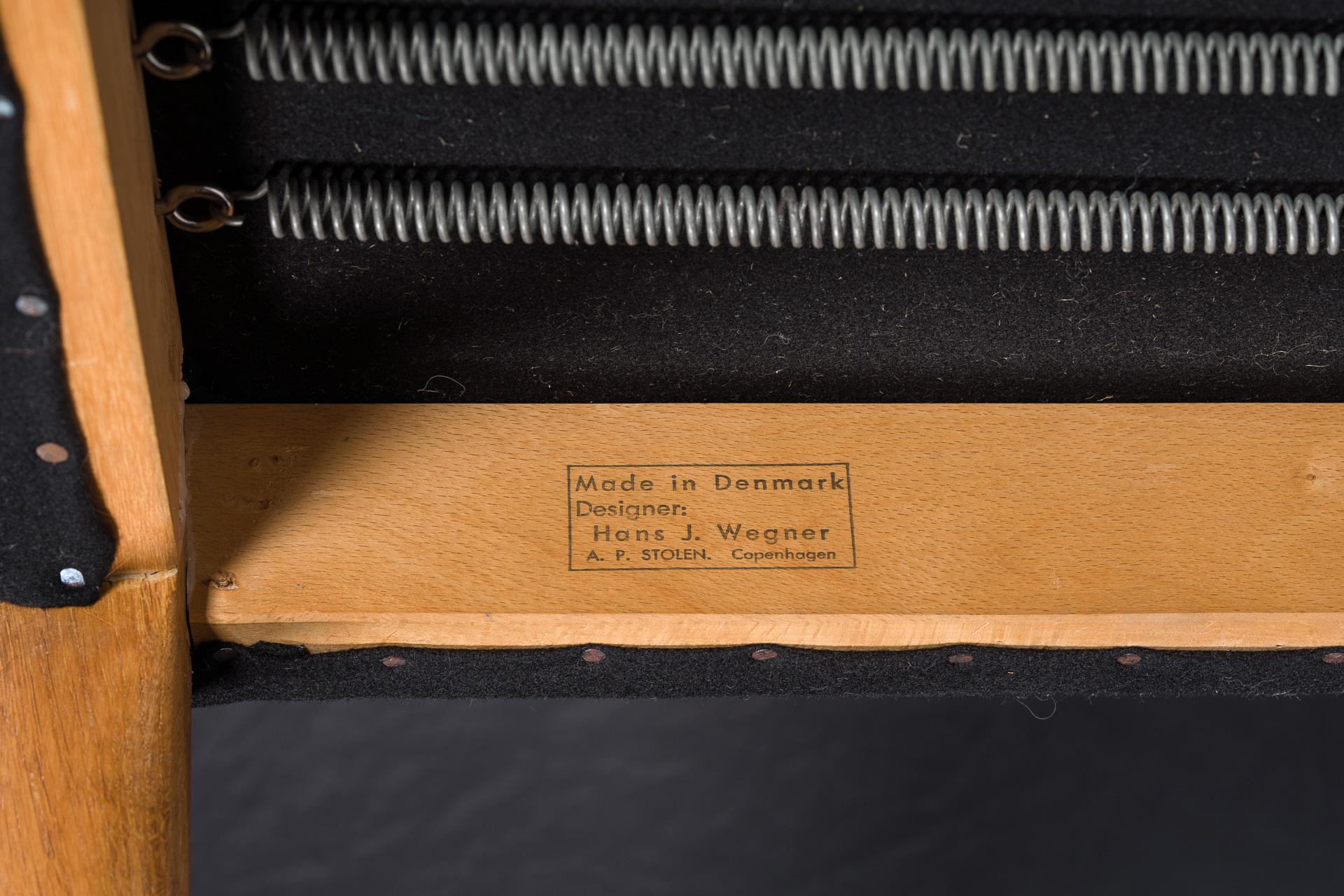 Hand-Crafted Hans Wegner Even Arm Sofa - AP Stolen, 1950