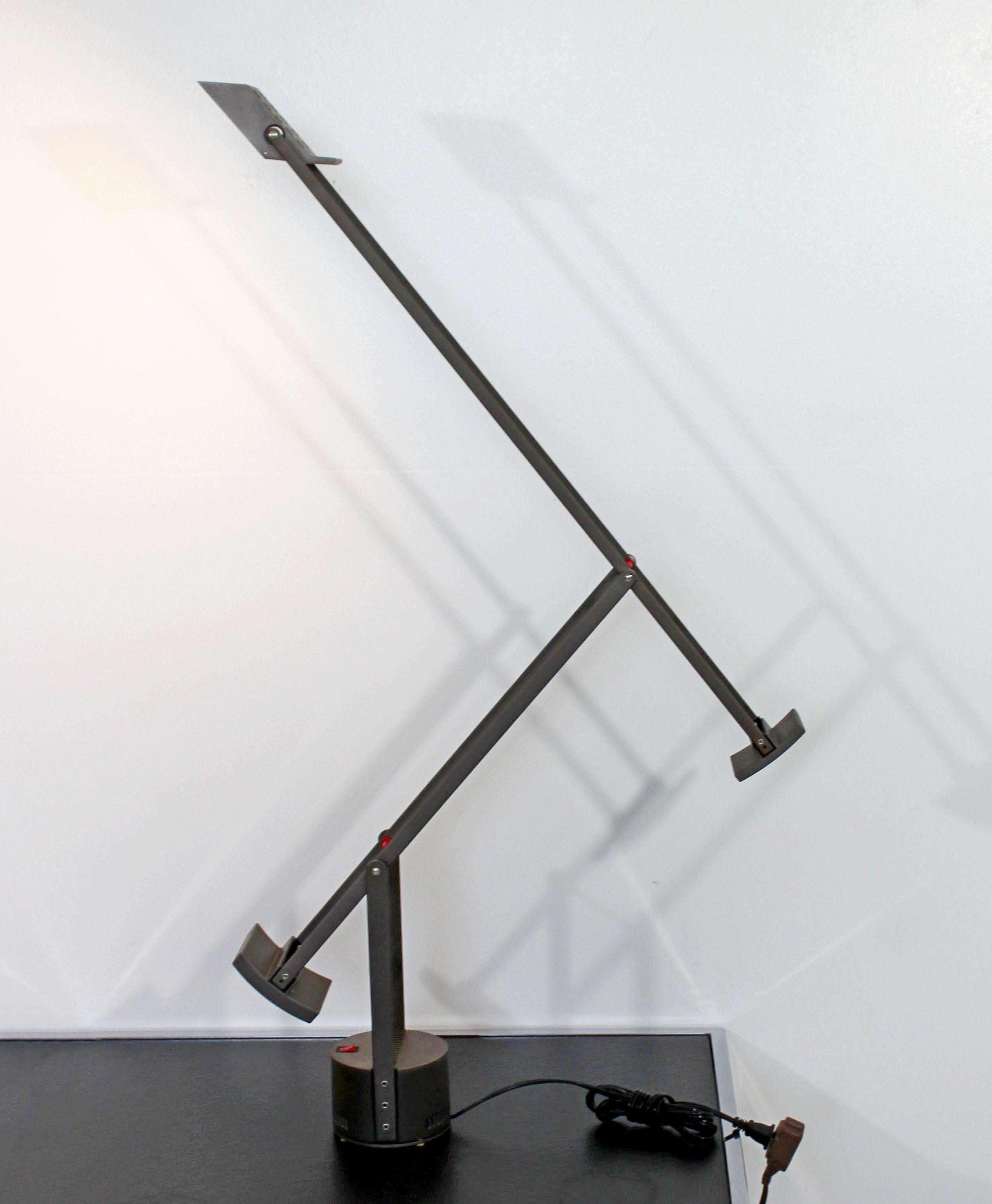 Late 20th Century Mid-Century Modern Tizio Metal Table Lamp Richard Sapper Artemide 1970s, Italy