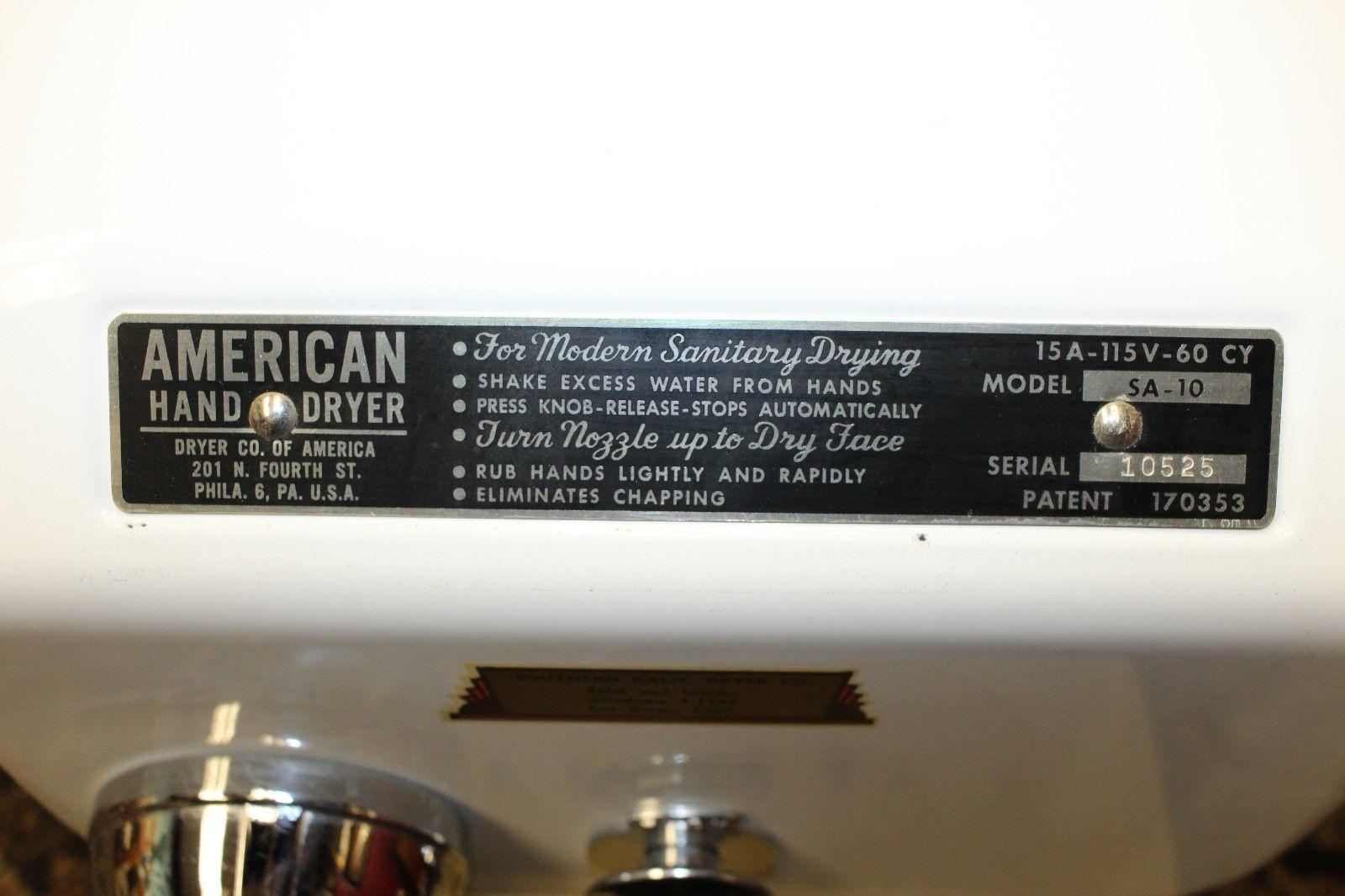 world dryer model a