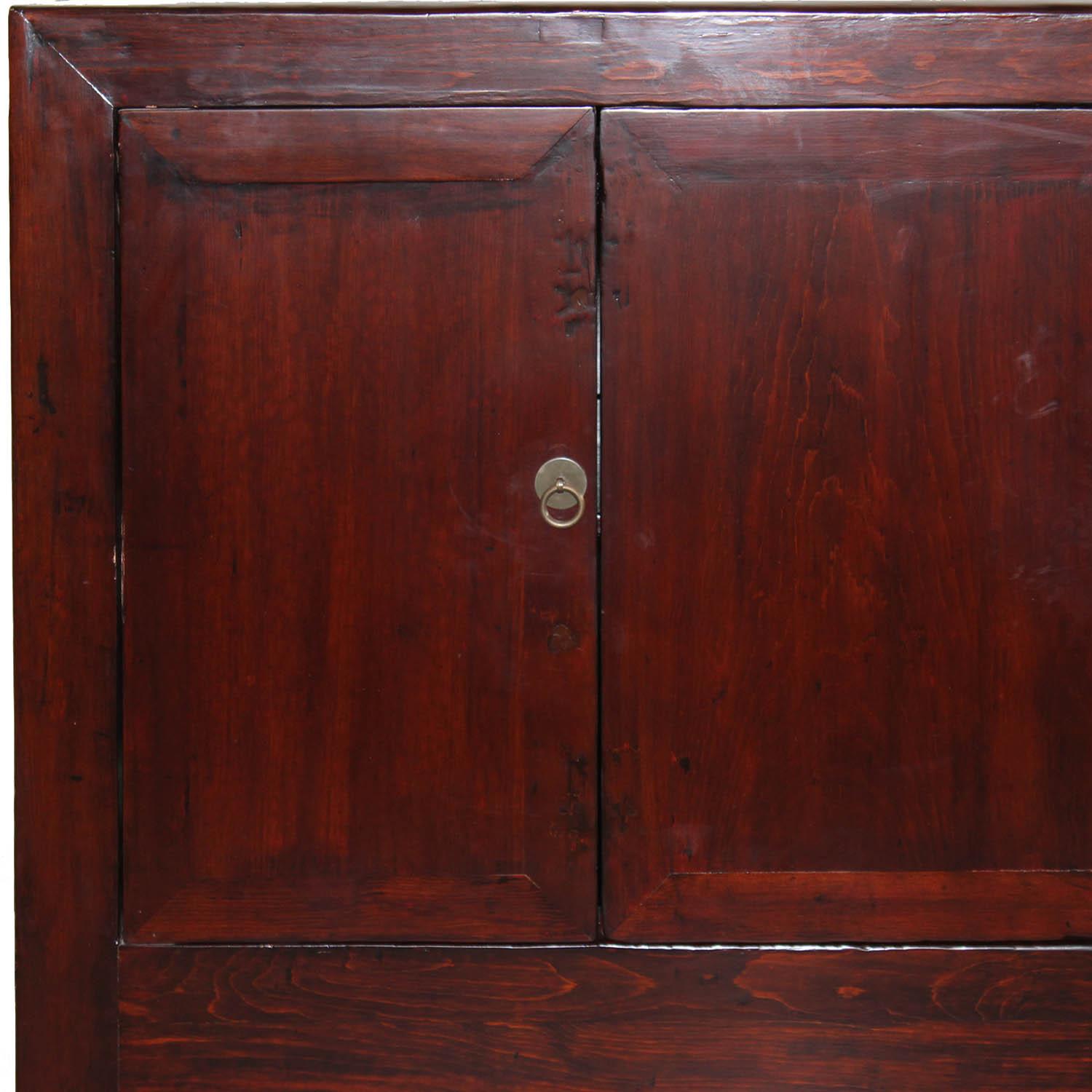 Early 20th Century Elm Dongbei Sideboard