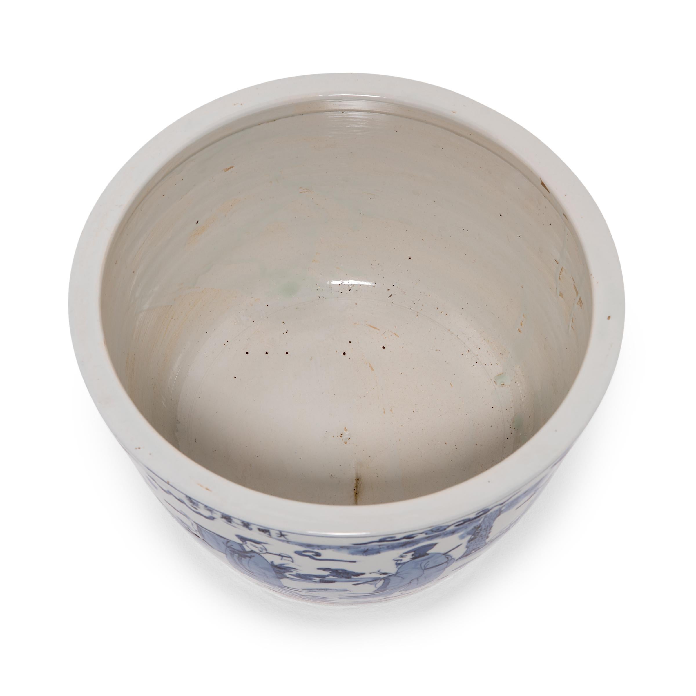 Contemporary Chinese Blue and White Bowl