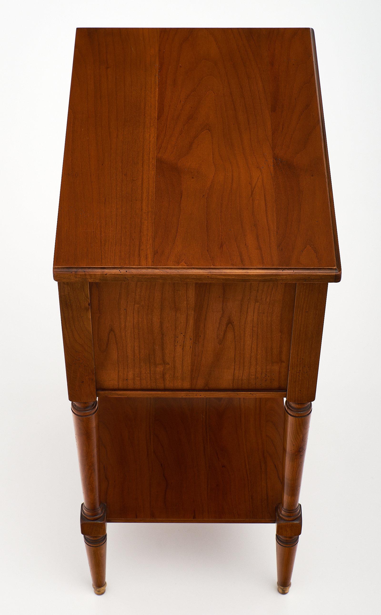 Early 20th Century Cherrywood Louis XVI Style Side Table