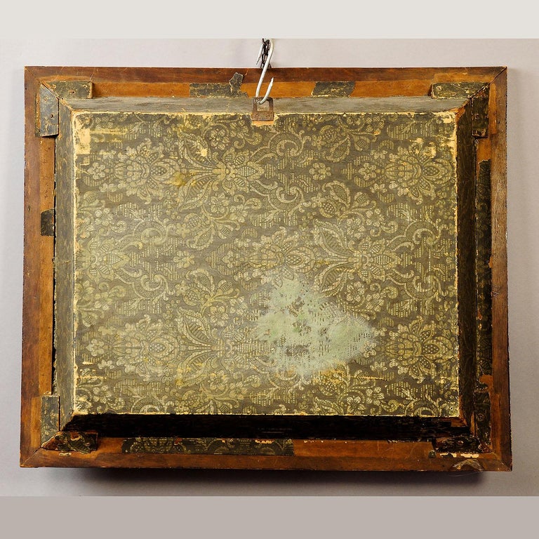 Antique Impressive Cork Carving with Castle Scene, circa 1880 For Sale