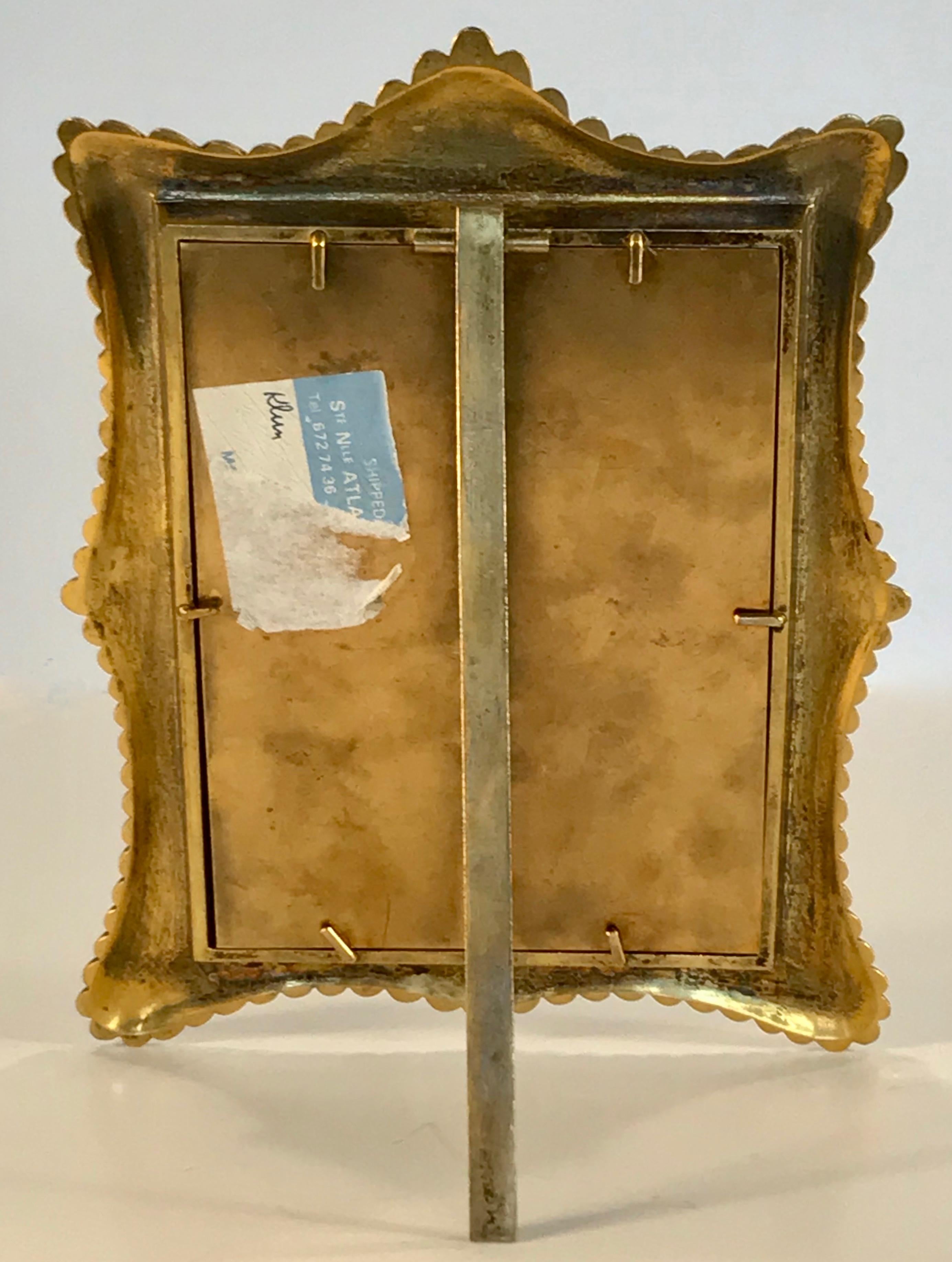 Doré Gilt Bronze French Picture Frame 1